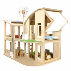 Maison de poupée écologique meublée Maisons De Poupées