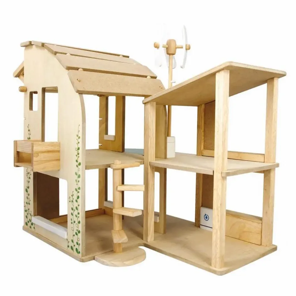 Maison de poupée écologique meublée Maisons De Poupées