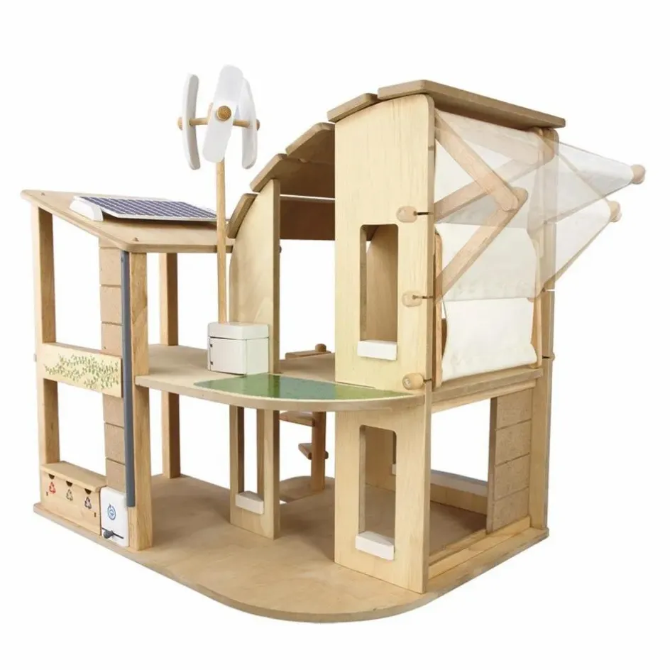 Maison de poupée écologique meublée Maisons De Poupées