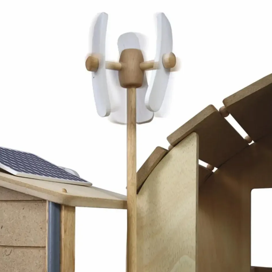 Maison de poupée écologique meublée Maisons De Poupées