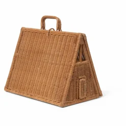 Ferm Living Kids Maison en rotin tressé| Maisons De Poupées