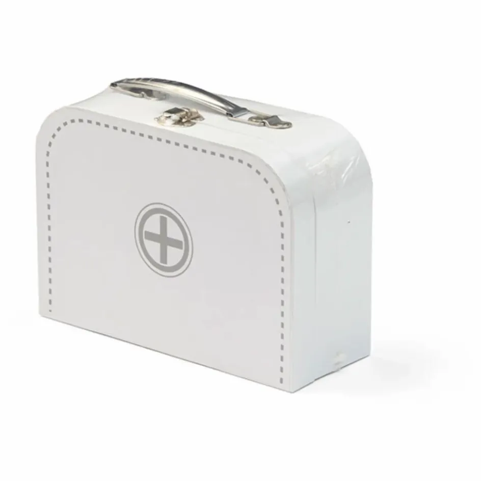Kid's Concept Malette de docteur en carton et bois Blanc