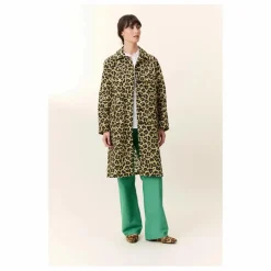 Femme Leon & Harper Manteaux, Parkas*Manteau Aviona Léopard |