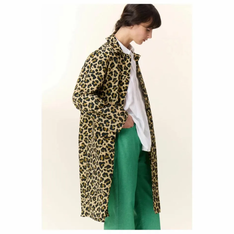 Femme Leon & Harper Manteaux, Parkas*Manteau Aviona Léopard |