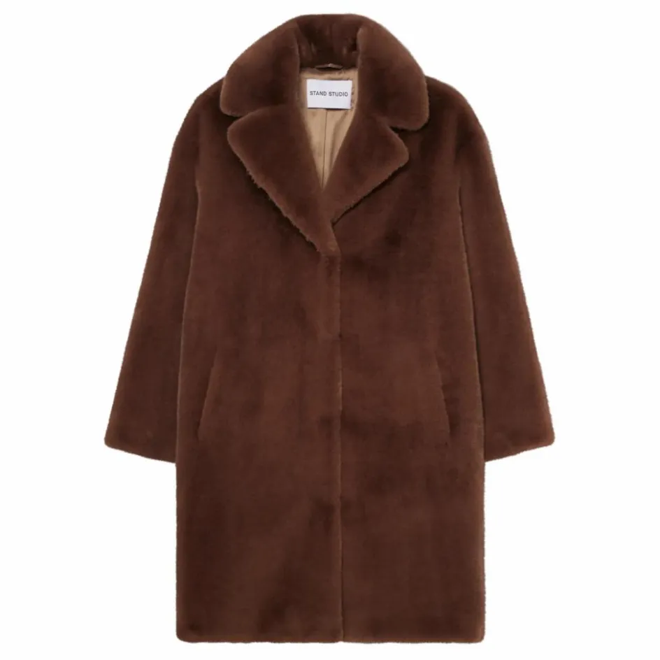 Stand Studio Manteau Camille | Marron