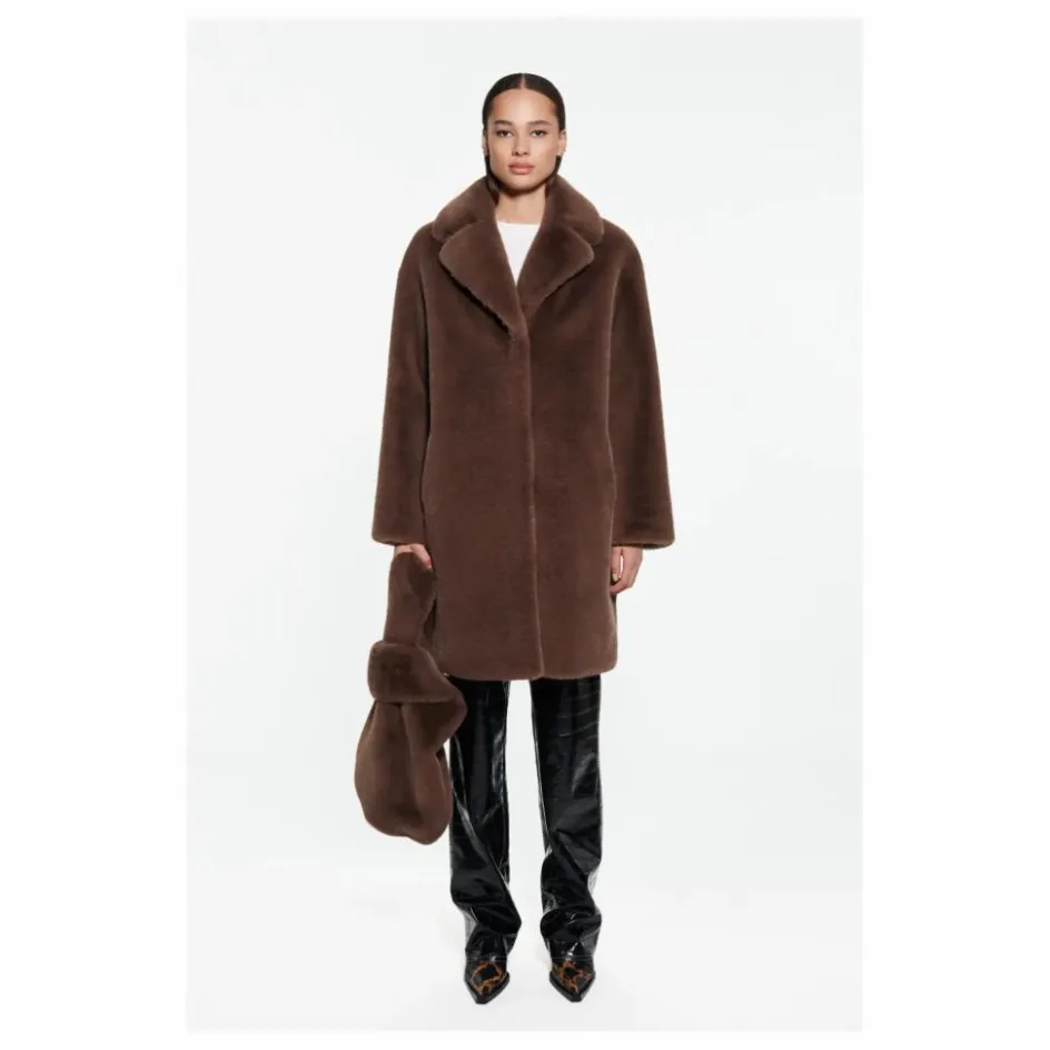 Stand Studio Manteau Camille | Marron