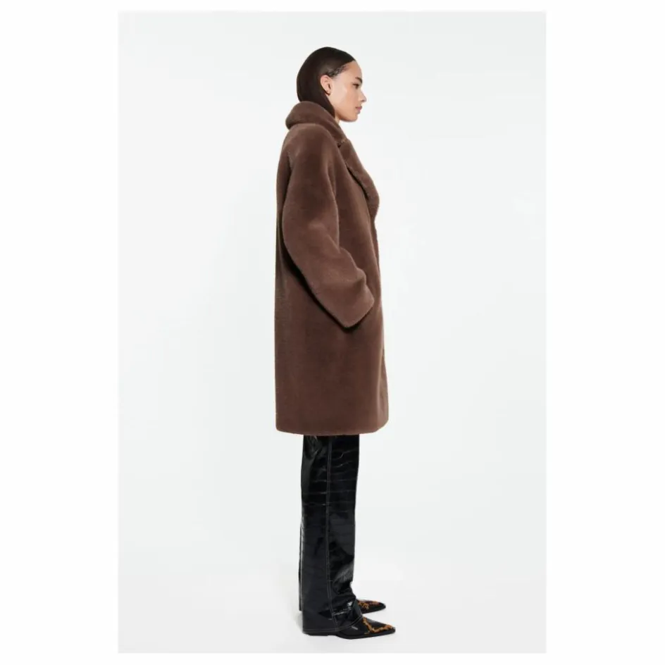Stand Studio Manteau Camille | Marron