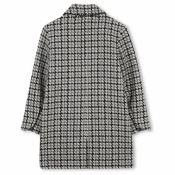 Zadig & Voltaire Manteau Carreaux Laine ||Enfant Manteaux, Vestes|Manteaux, Blousons