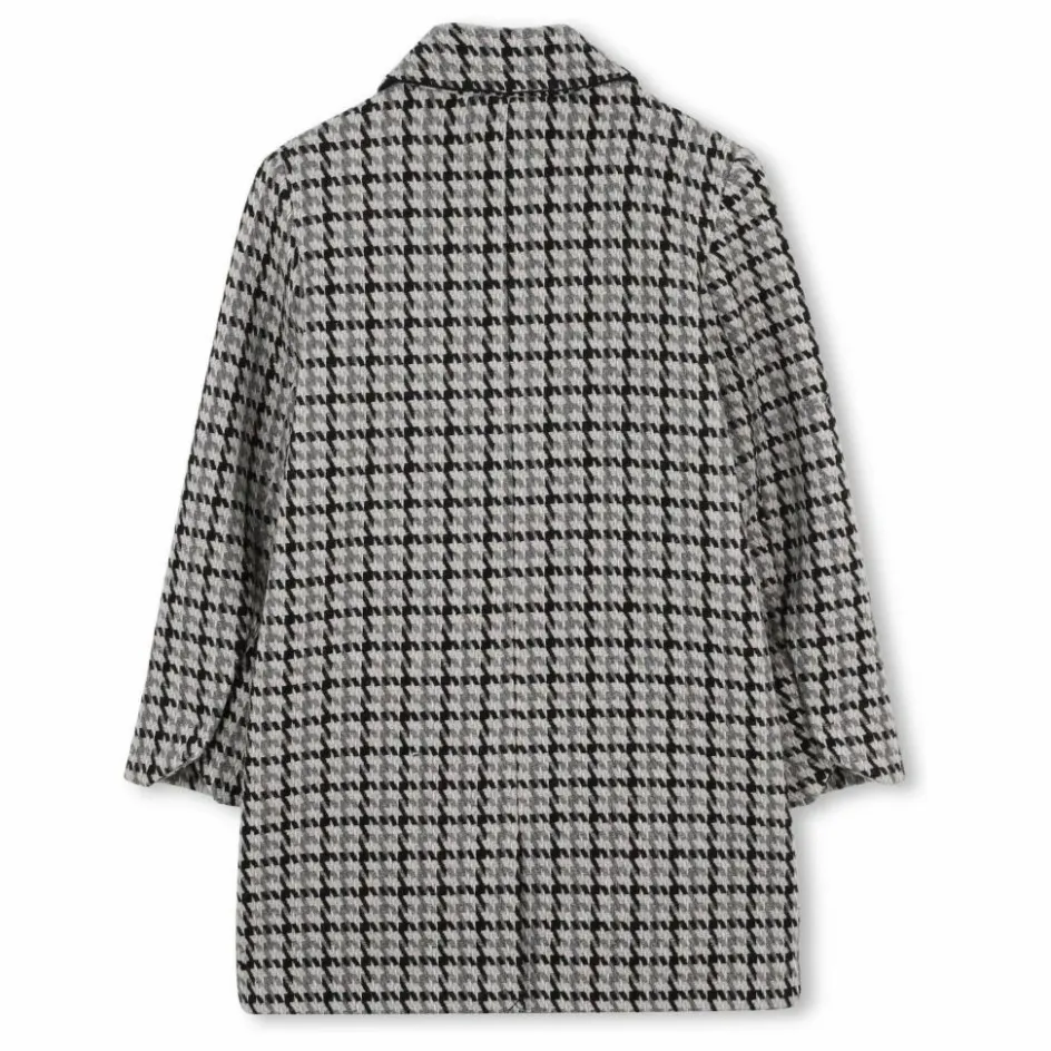 Zadig & Voltaire Manteau Carreaux Laine ||Enfant Manteaux, Vestes|Manteaux, Blousons