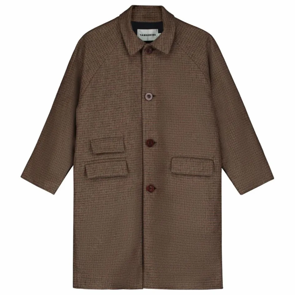 Enfant Tangerine Manteaux, Blousons|Manteaux, Blousons*Manteau Carreaux Laine |