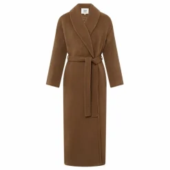 Femme Alma Deia Manteaux, Parkas*Manteau Ceinturé Laine Vierge |