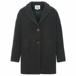 New Manteau Court Laine Recyclée | Femme Manteaux, Parkas