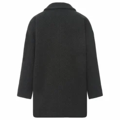 New Manteau Court Laine Recyclée | Femme Manteaux, Parkas