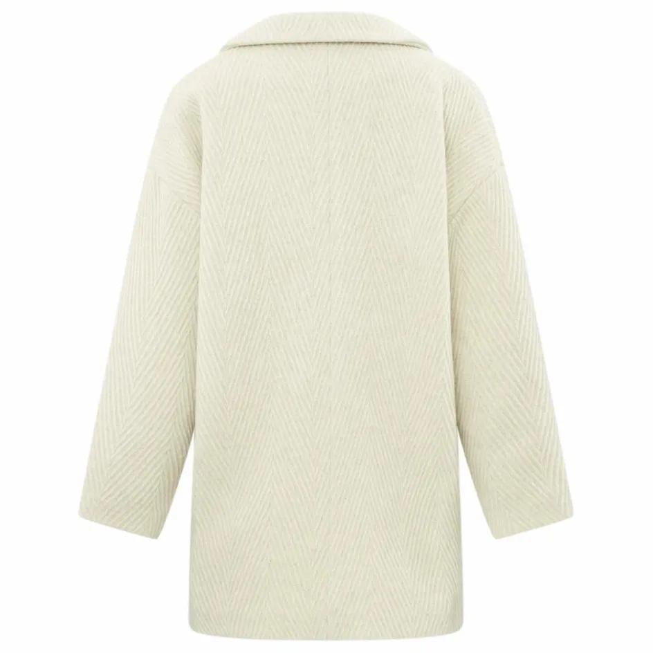 Alma Deia Manteau Court Laine Recyclée ||Femme Manteaux, Parkas