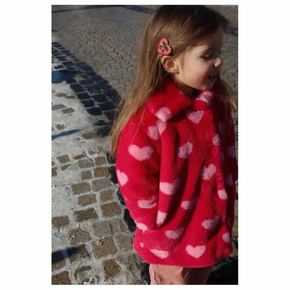 Enfant Konges Sløjd Manteaux, Blousons*Manteau Façon Fourrure Fuzzie Fibres Recyclées |