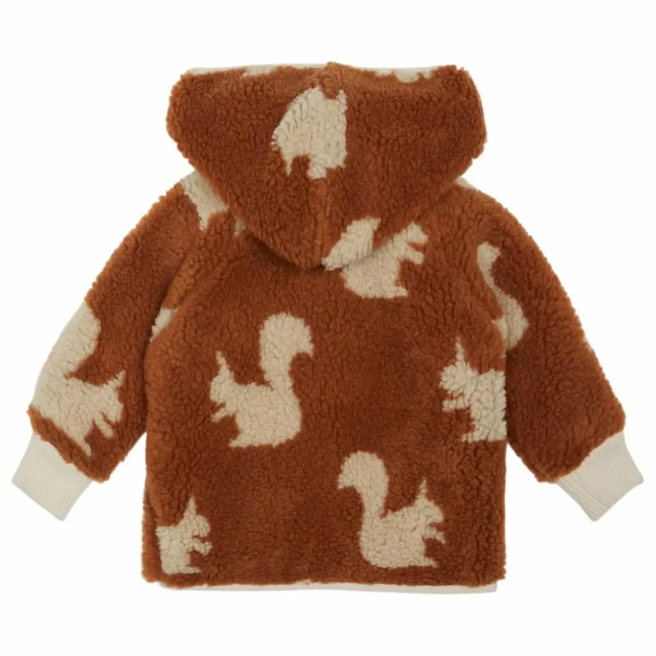 Emile et Ida Manteaux, Blousons, Pilotes*Manteau Façon Sherpa Ecureuils Bébé |