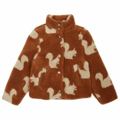 Emile et Ida Manteau Façon Sherpa Ecureuils ||Enfant Manteaux, Blousons