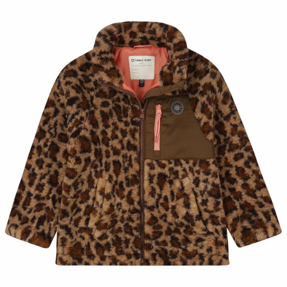 Tumble N'Dry Manteau Façon Sherpa Minnesota Léopard Fibres Recyclées ||Enfant Manteaux, Vestes|Manteaux, Blousons
