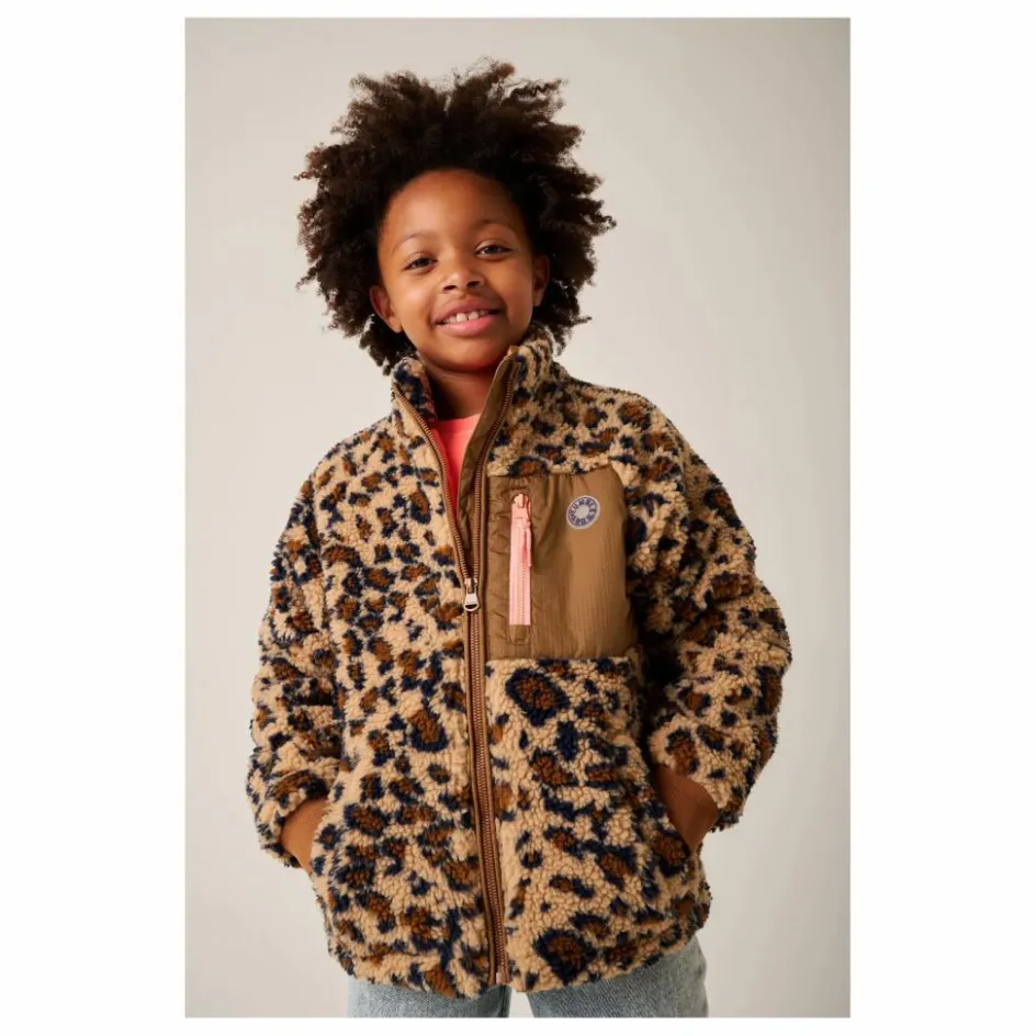 Tumble N'Dry Manteau Façon Sherpa Minnesota Léopard Fibres Recyclées ||Enfant Manteaux, Vestes|Manteaux, Blousons