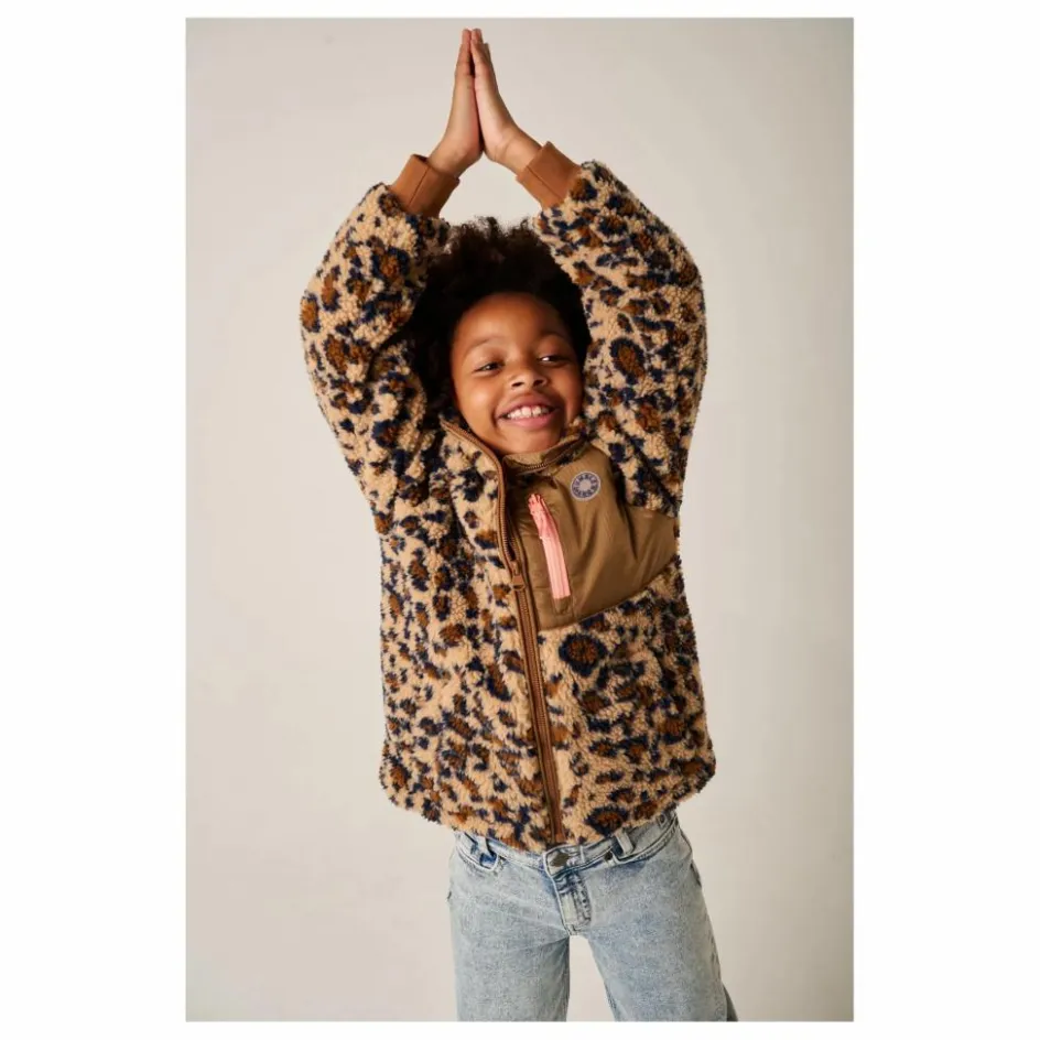 Tumble N'Dry Manteau Façon Sherpa Minnesota Léopard Fibres Recyclées ||Enfant Manteaux, Vestes|Manteaux, Blousons