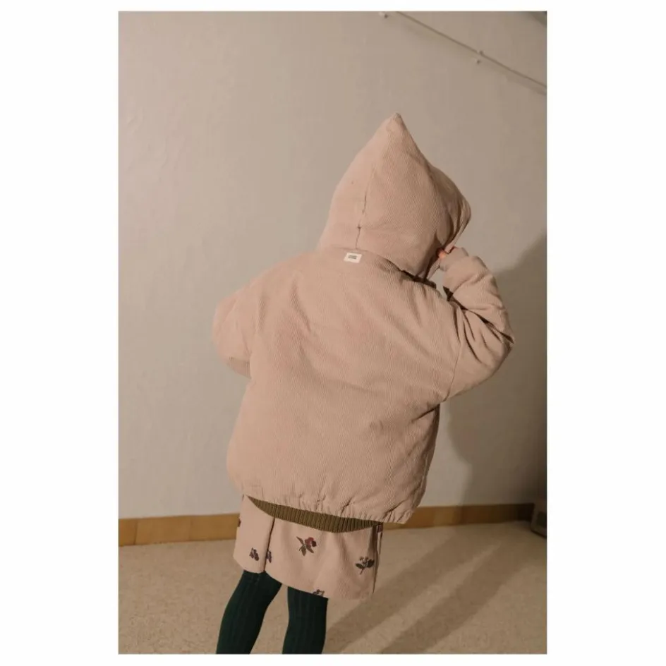 Sale Studio Bohème Manteau Frio Mûres Velours Côtelé Fibres Recyclées | Mauve