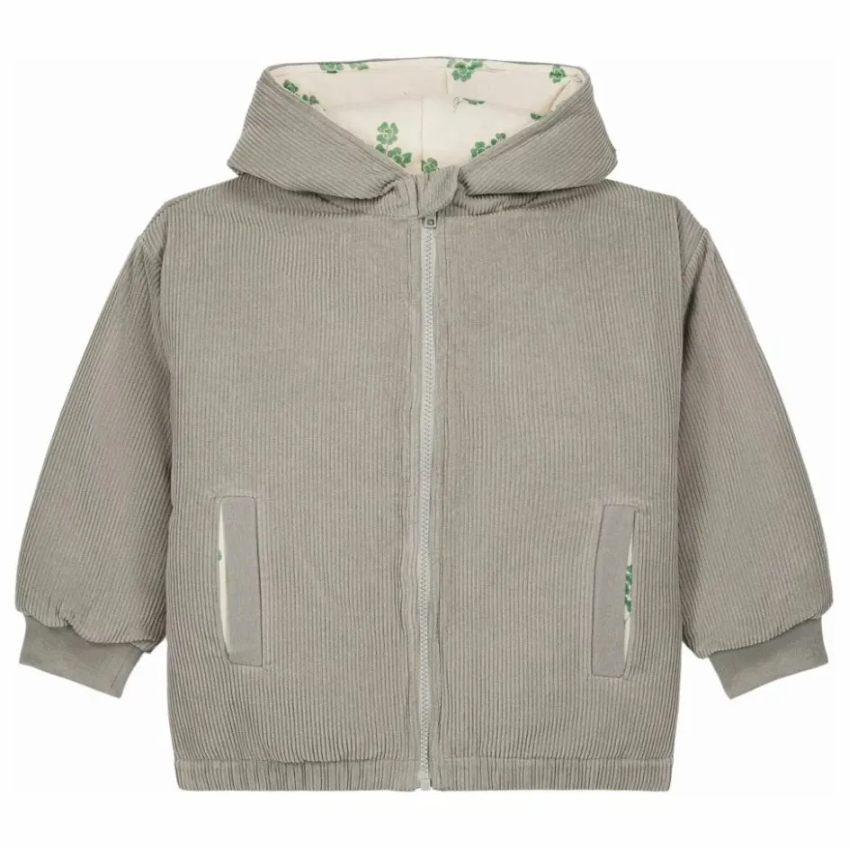Enfant Studio Bohème Manteaux, Blousons|Manteaux, Blousons*Manteau Frio Trèfles Velours Côtelé Fibres Recyclées |