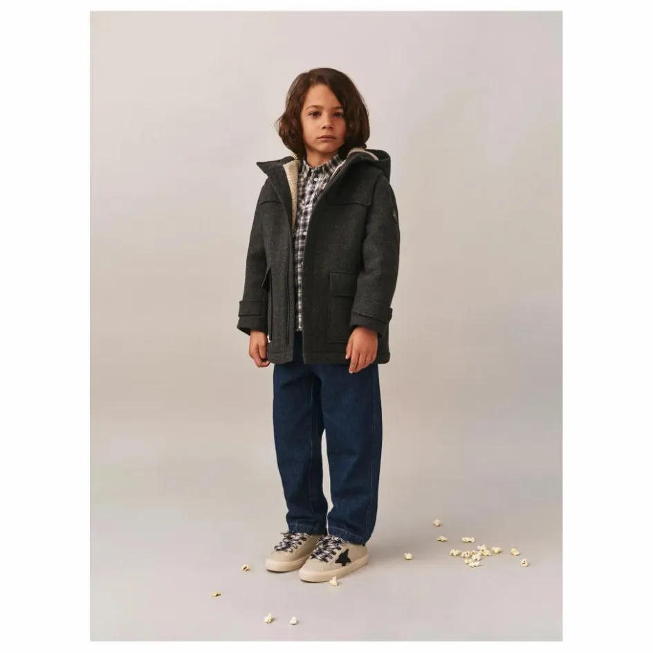 Enfant Bonpoint Manteaux, Blousons|Manteaux, Blousons*Manteau Julien Drap de Laine |