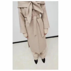 the new society Manteau Kristine Laine Recyclée ||Femme Manteaux, Parkas