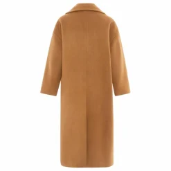 Alma Deia Manteau Long en Laine Recyclée ||Femme Manteaux, Parkas