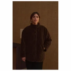Discount Manteau Matelassée Louisa Velours - Collection Femme | Femme Manteaux, Parkas