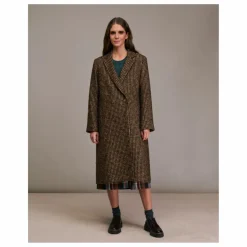Diega Manteau Mikalo Pied de Coq ||Femme Manteaux, Parkas