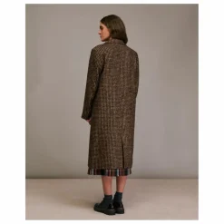 Diega Manteau Mikalo Pied de Coq ||Femme Manteaux, Parkas