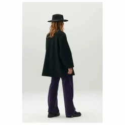 New BELLEPIECE Manteau Moss Laine | Noir