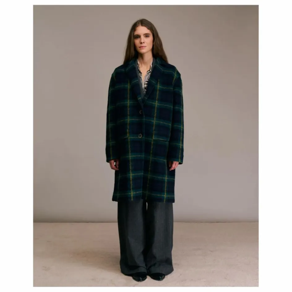 Diega Manteau Multio Tartan Laine ||Femme Manteaux, Parkas