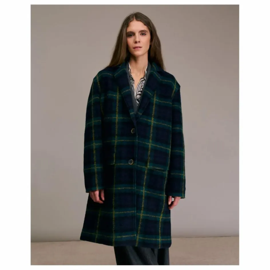 Diega Manteau Multio Tartan Laine ||Femme Manteaux, Parkas