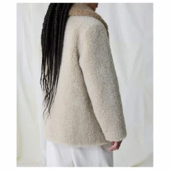 Leon & Harper Manteau Vino Façon Fourrure ||Femme Manteaux, Parkas
