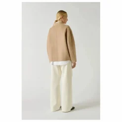 Clearance Soeur Manteau Windsor Laine | Beige chiné