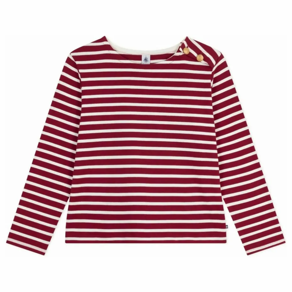 Femme Petit Bateau Tee-Shirts, Polos*Marinière Boutons Cloches Coton Bio |