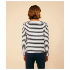Discount Petit Bateau Marinière Majorel - Collection Femme | Bleu marine