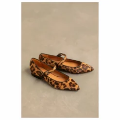 Mary Jane Léopard | Femme Derbies, Mocassins, Ballerines