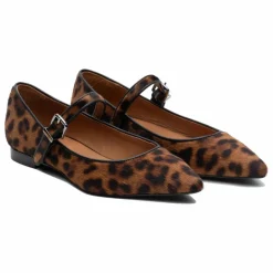 Mary Jane Léopard | Femme Derbies, Mocassins, Ballerines