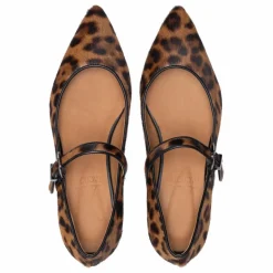 Mary Jane Léopard | Femme Derbies, Mocassins, Ballerines