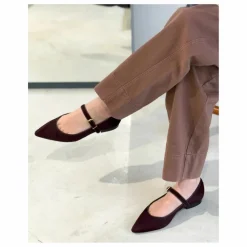 Lachoix Mary Jane Poils de Veau ||Femme Derbies, Mocassins, Ballerines