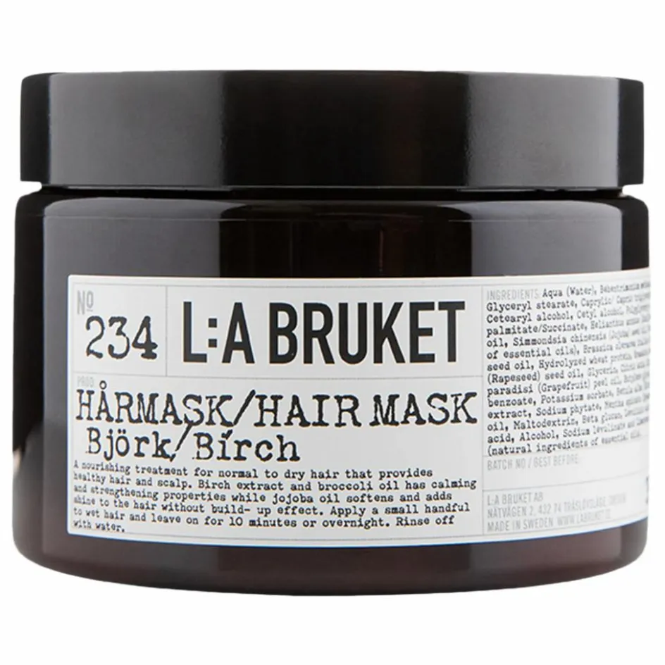 Sale L:A BRUKET Masque cheveux nourissant Bouleau 234 - 350 g Non teinté