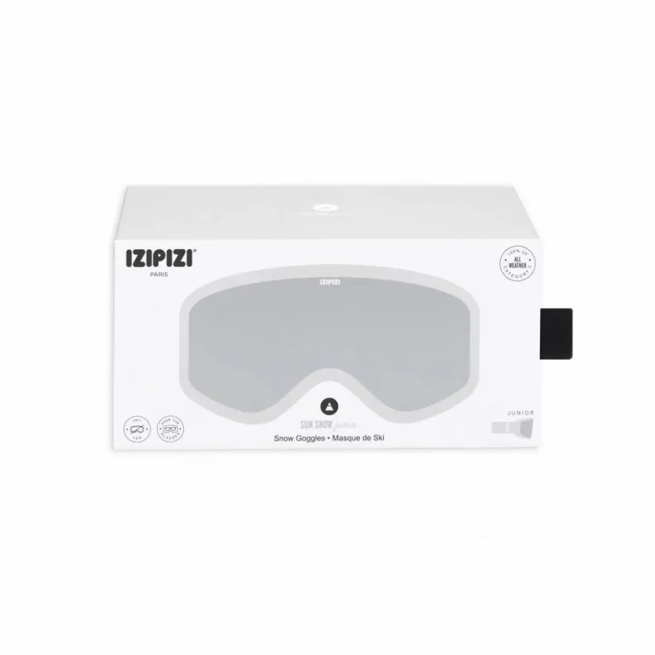 Online IZIPIZI Masque de Ski Junior | Blanc