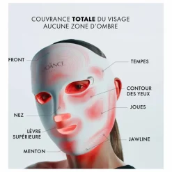 Online Nooance Masque LED visage Elite X600 Blanc