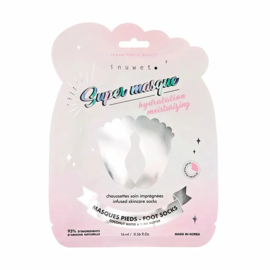 New Inuwet Masque pieds hydratant Non teinté