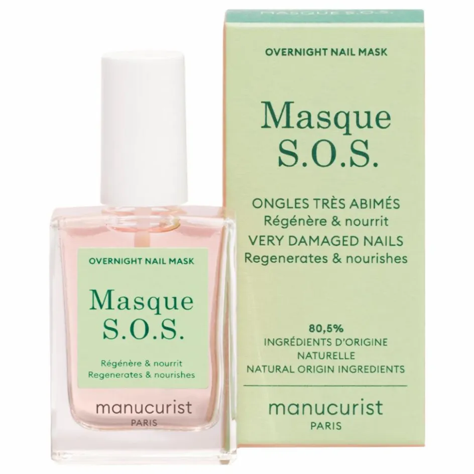 Manucurist Masque SOS pour les ongles - 15 ml Transparent