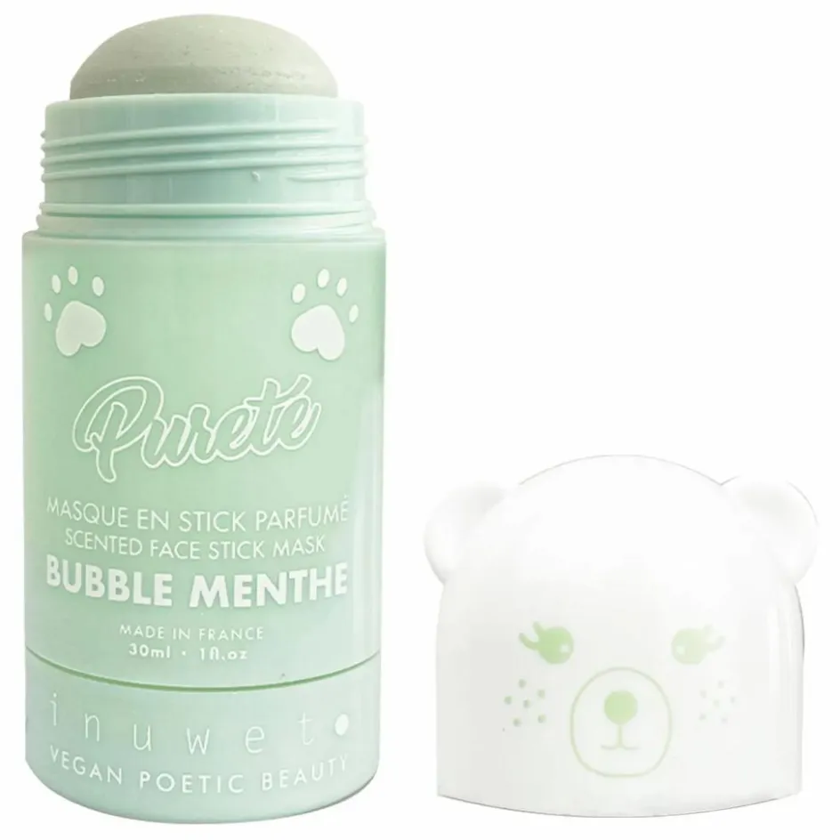 Femme Inuwet Soins Du Visage|Soins Du Visage*Masque stick detoxifiant à l'argile Bubble Menthe