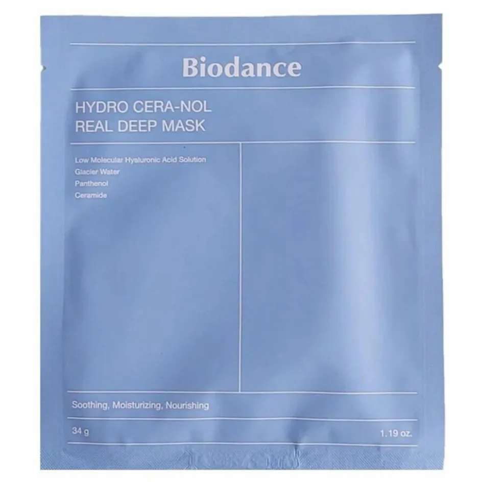 Online Masque Visage Hydratant Intense à l'acide hyaluronique et céramides Femme Soins Du Visage